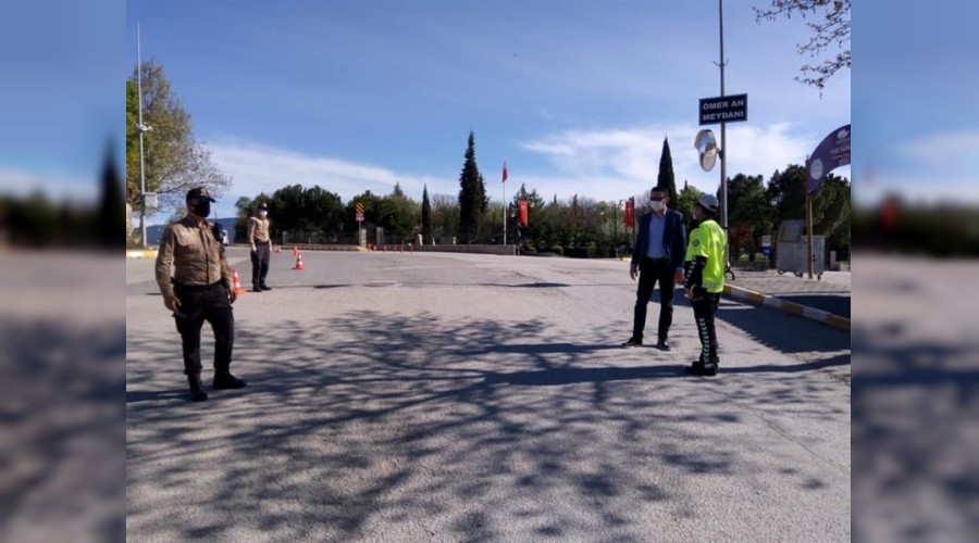 Kaymakam rkmezer giri ve klar kstlanan kyleri denetledi