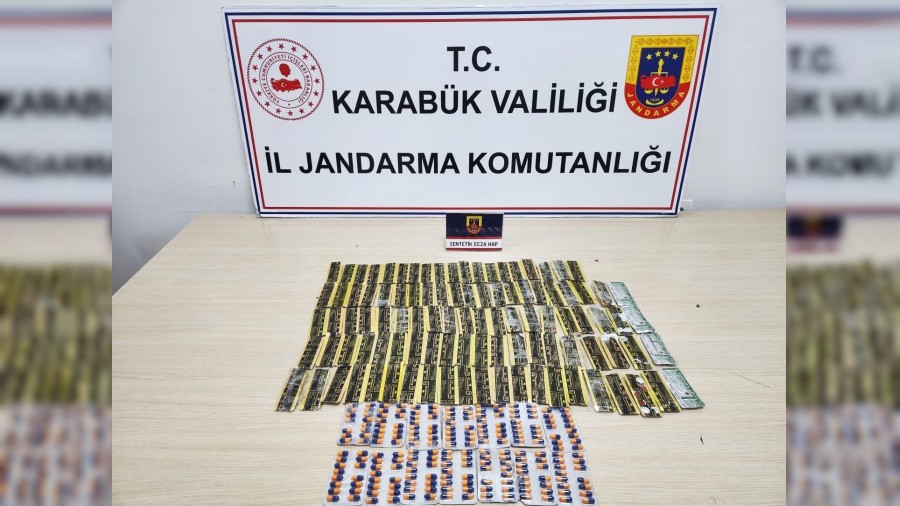 Uyu�turucu operasyonunda bin 276 hap ele ge�irildi