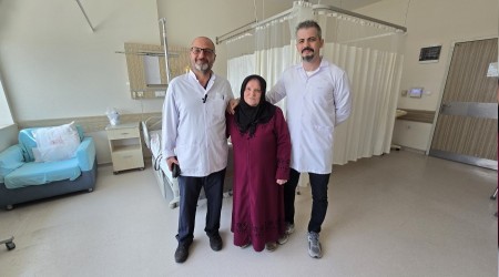 10 Yıldır yürüme zorluğu çeken hasta Karabük'te şifa buldu
