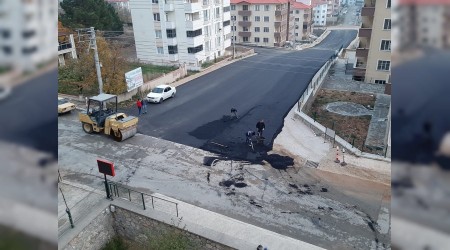 Safranbolu'da asfalt almas sryor