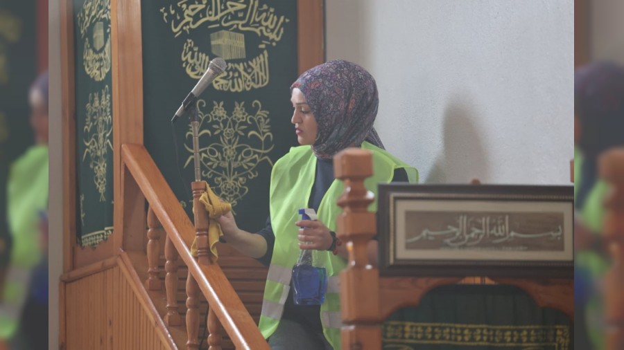 Ramazan �ncesi camilerde temizlik �al��malar� tamamland�